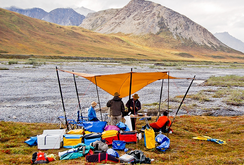 Camping on the Tundra
