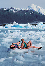 alsek lake tlingits bathing_glacier bay national park_Mt Fairweather